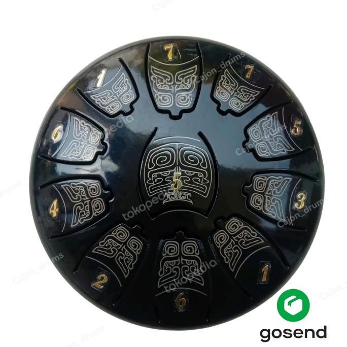 PROMO TONGUE DRUM/ HANGDRUM/ MINI HANDPAN 6 INCH 11 KEYS #ORIGINAL