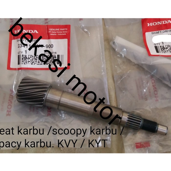 ✨COD Shaft Drive As Pulley Honda Beat Karbu Scoopy Karbu Original Diskon