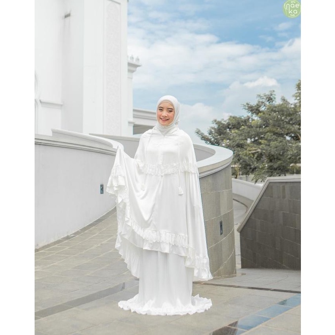 Mukena 2 in 1 Hajj Series Silk Premium Naeka Mukena Umroh