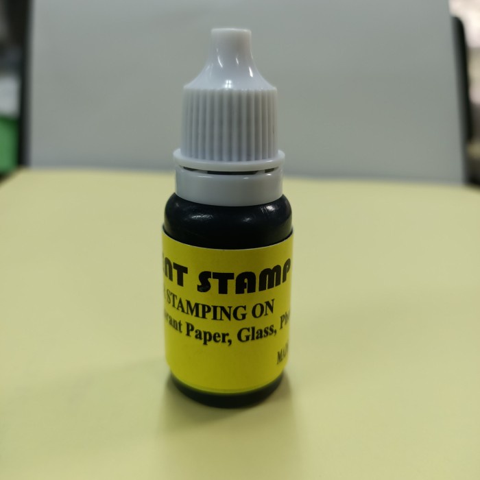 

Asli Tinta Stempel Utk Plastik , Kaca , Gelas , Foto , Foil Super Stamp Murah