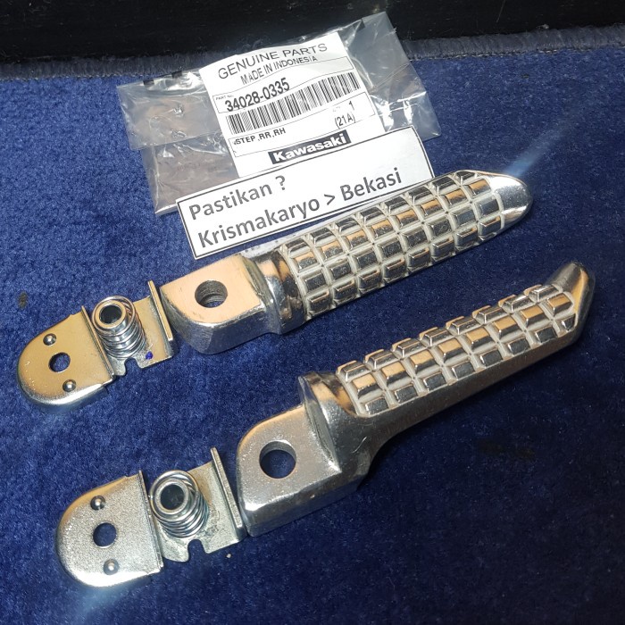 Ready Foot Step Rr Ninja 150 Ori Belakang New Original