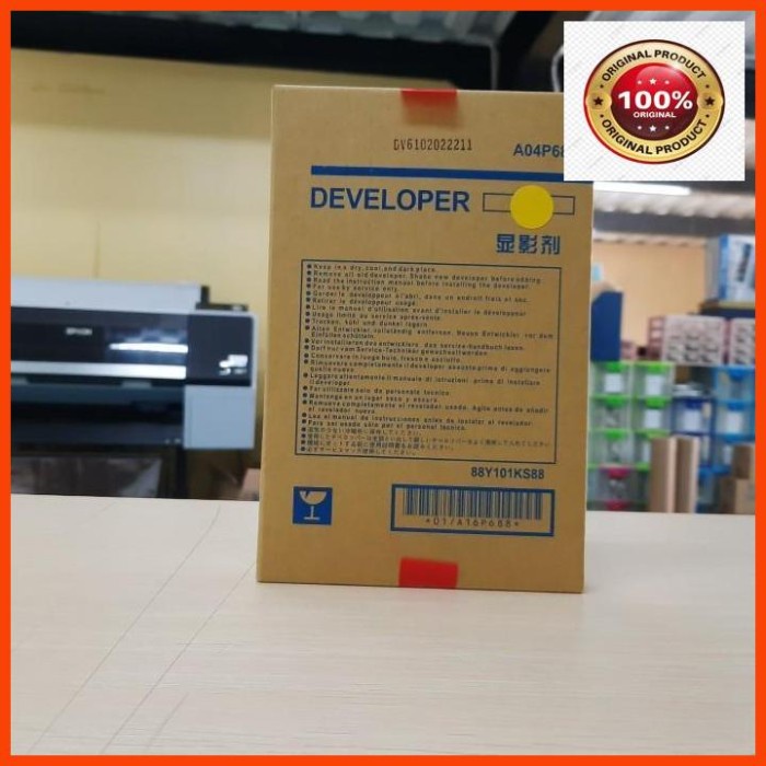 Promo Developer Konica Minolta Dv610 Compatible Bizhub C6000 C7000 Yellow