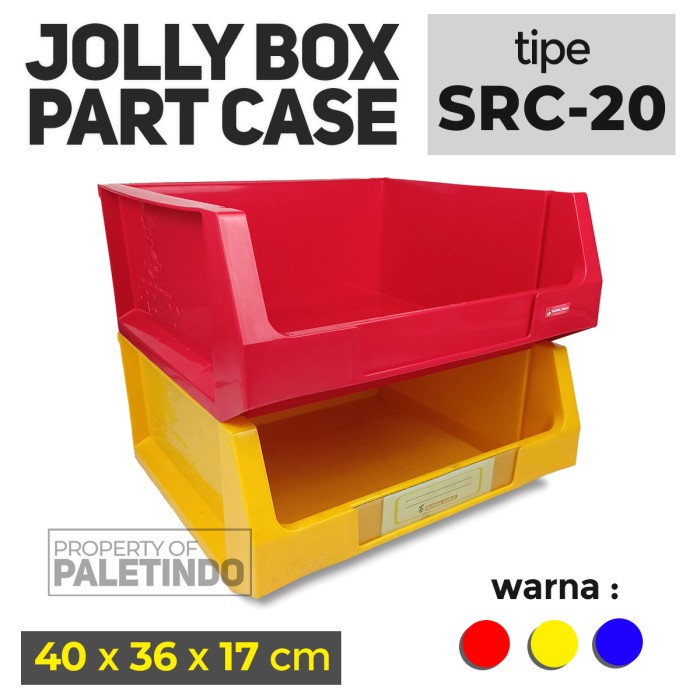 

Promo Jolly Box Src 20 Global Eagle/ Kotak Spare Part Serbaguna / Stationery