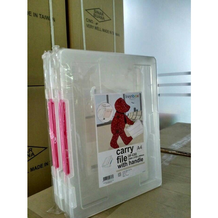 

Promo Livinbox Of-C02 Carrying Case Box File