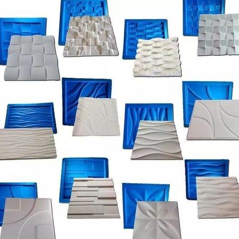 Emmir Free Ongkir Cetakan 3D Wall Panel / Moulding Wall Panel / Moulding