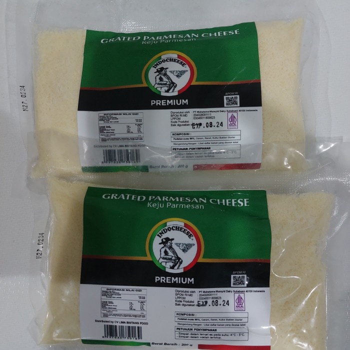 

Terbaru Parmesan Bubuk Premium Indocheese 200Gr Promo Terlaris