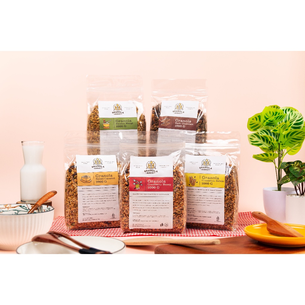 

Granola Addict - Cranberry Honey 1000G (1Kg)