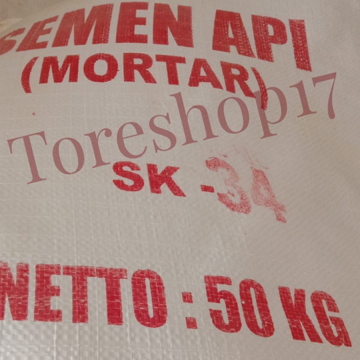 Terbaru Semen Api Mortar Sk 34 Promo Terlaris