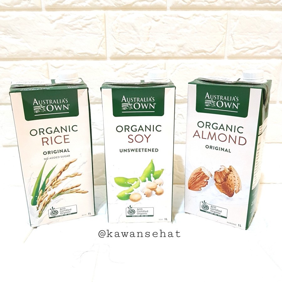 

Australia'S Own Organic Almond Lk 1L Susu Almond Organik