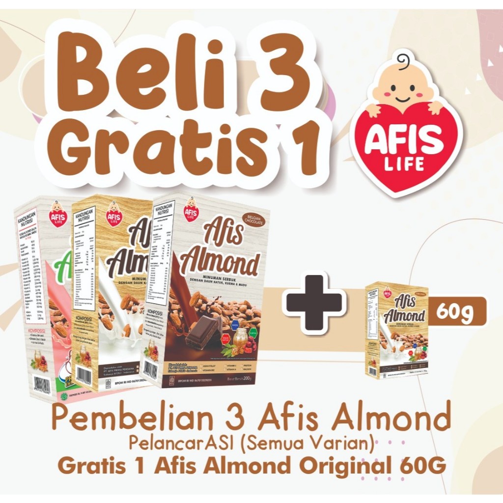 

Afis Susu Almond