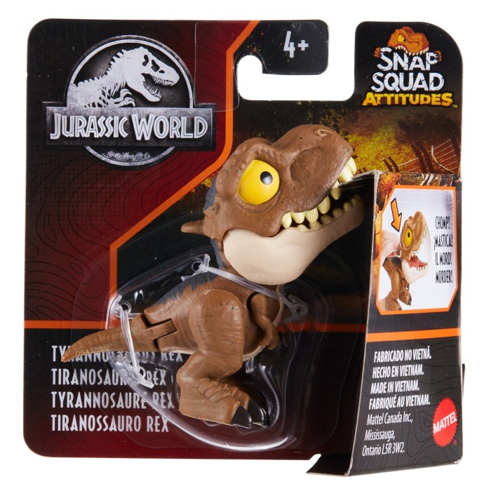 Mattel Jurassic World Snap Squad Attitudes Original - Baby T-Rex