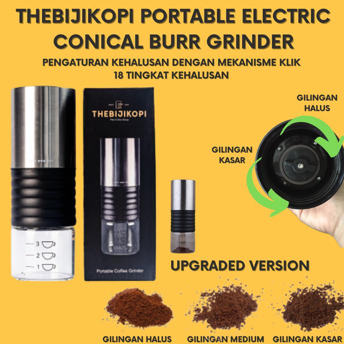 

Coffee Grinder Portable Electric Penggiling Kopi Elektrik