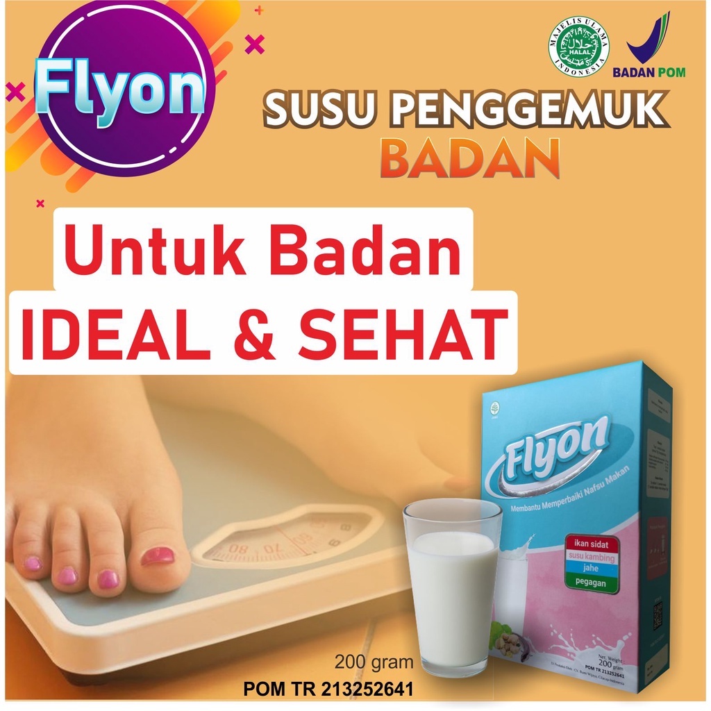 

Flyon Susu Olahan Susu Ggemuk Badan Ambah Berat Badan Ala Bpom