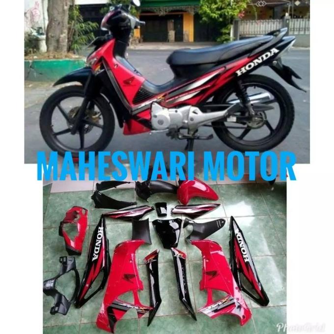 Full Set Cover Body Supra X 125 Lama 2005 2006.