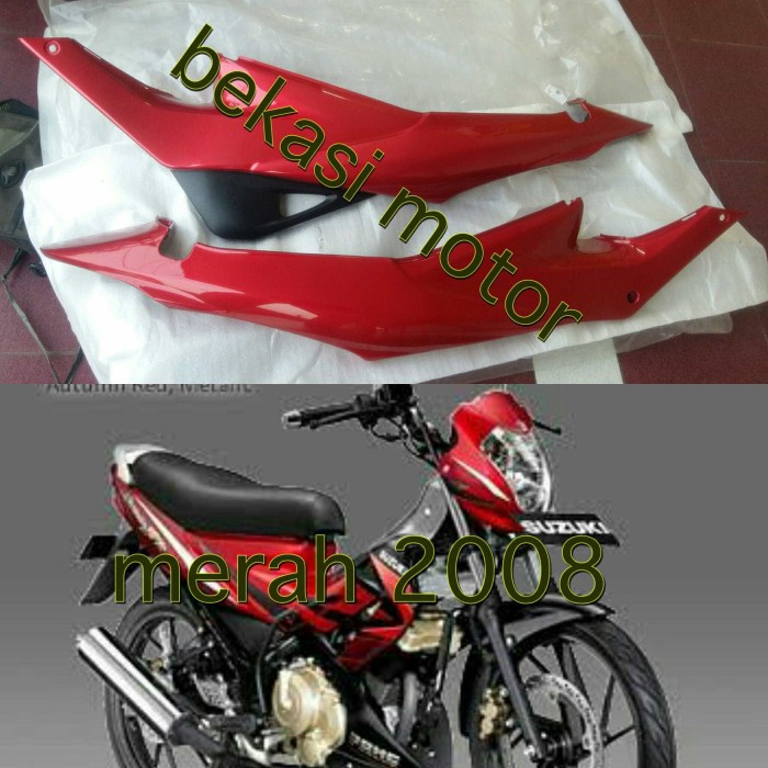 ✨COD Bodi Body Satria Fu 2004-12 Original Sepasang Merah Maroon 2008 Diskon