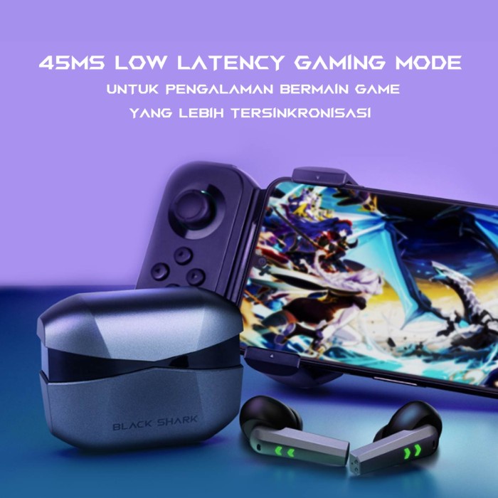 Black Shark Lucifer T2 Earphone Gaming Wireless Tws Earbuds