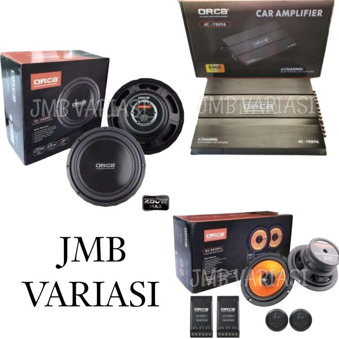 Paket Audio Mobil Orca Murah