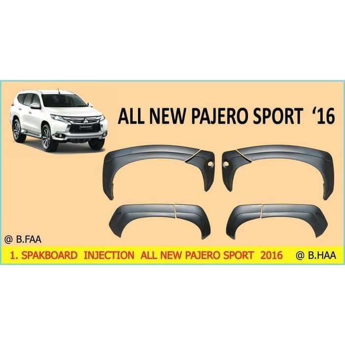 ✅Ready Cover / Over Fender / Spakboard Mitsubiahi All New Pajero Diskon