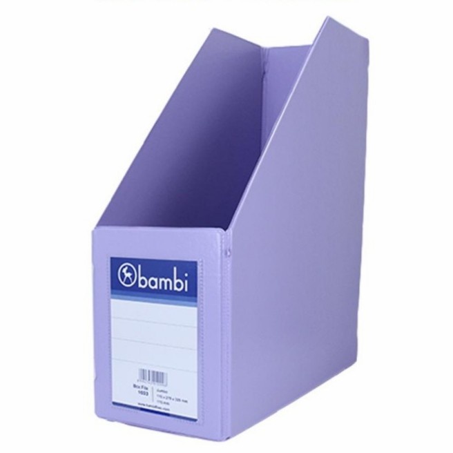 

Box file BAMBI 1033 jumbo UNGU PURPLE kotak fild