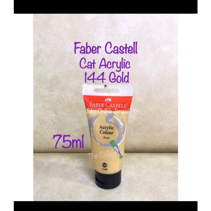

ATK0452FC 75ml 144 Gold 187510 Faber Castell Cat Acrylic Akrilik