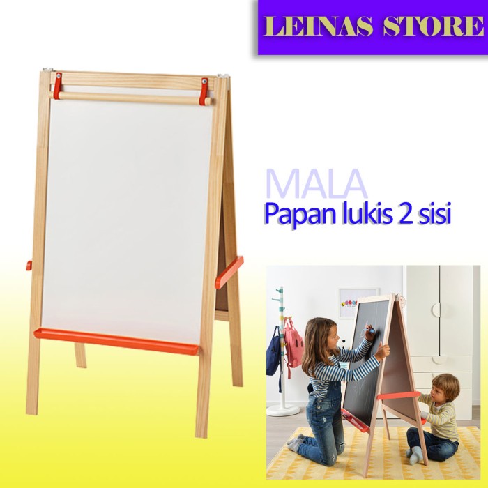 

Papan Tulis Berdiri Anak 2 In 1 Blackboard Dan Whiteboard