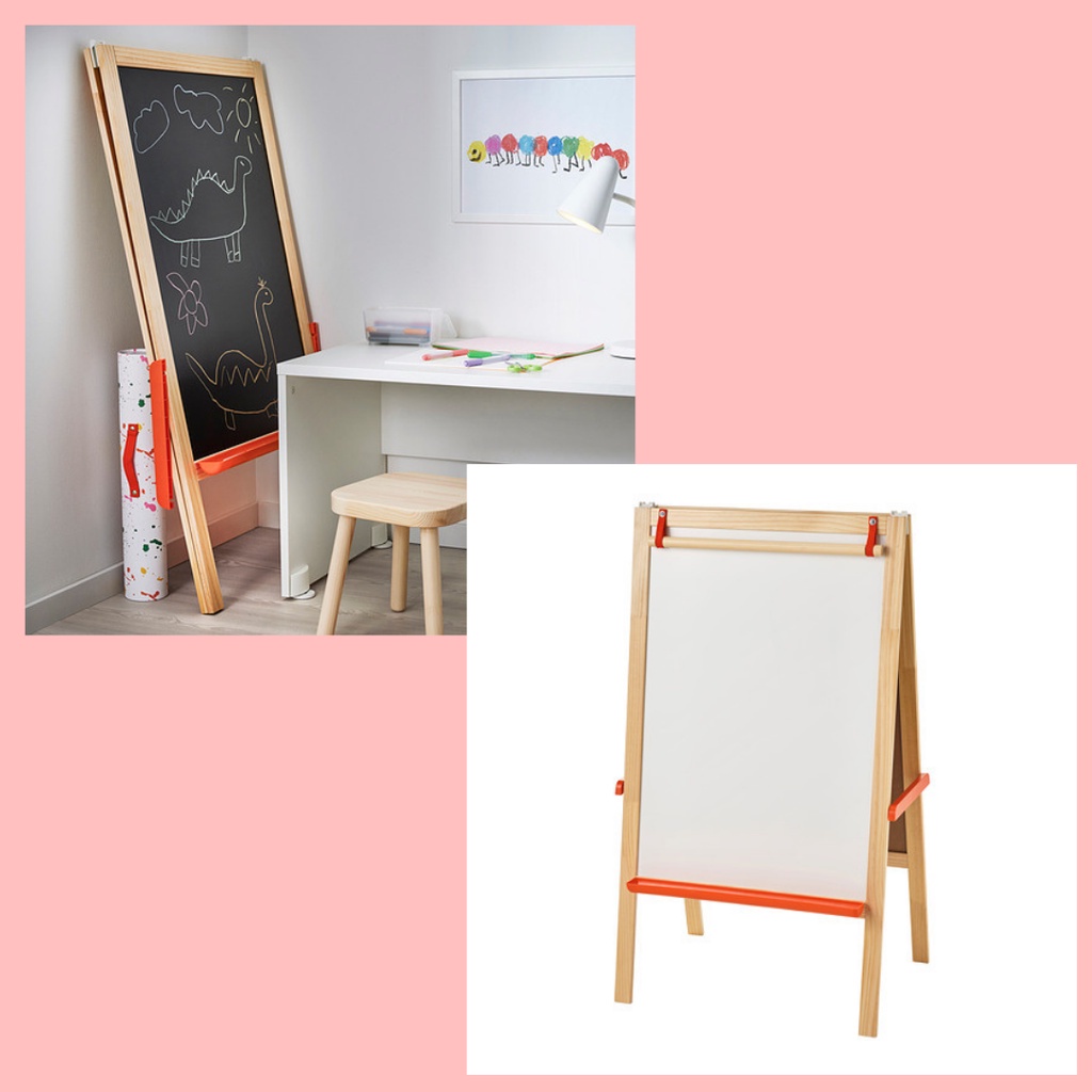 

Mala Papan Lukis, Kayu K/Putih, Papan Tulis Bisa Menggunakan Spidol Kapur