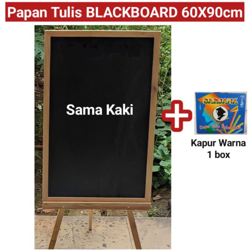 

Bangett!! Papan Tulis Kapur 60X90Cm + Standing