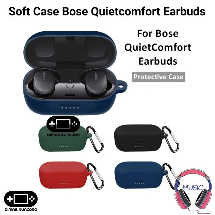 Promo Soft Case Bose Quietcomfort Earbuds 1 Silicone Silicon Bumper Casing