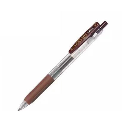 

0.7 Brown Sarasa PulpenJJB15-E Cokelat Gel Pen Coklat Zebra ATK1319SR