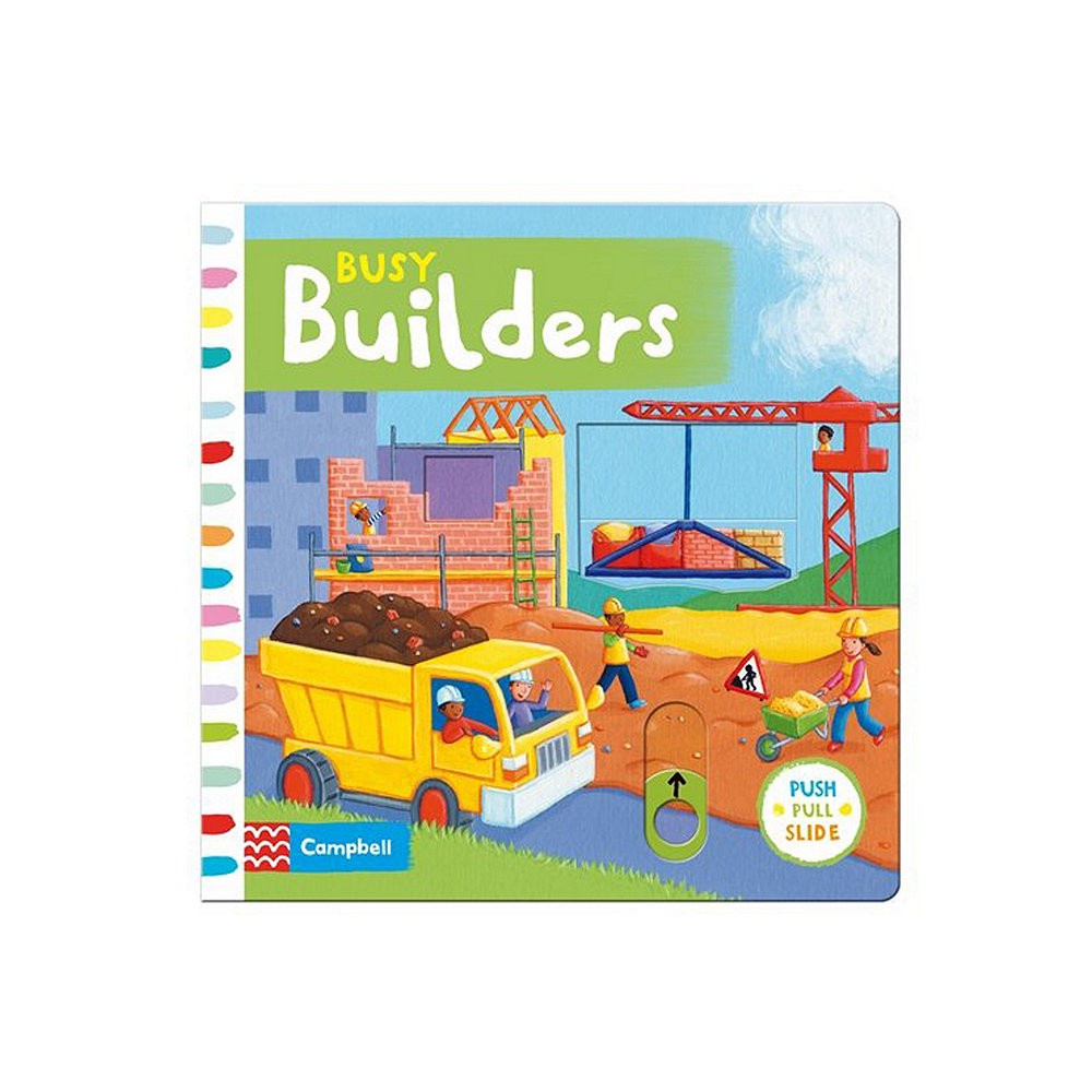 Starbooks Push Pull Slide: Busy Builders