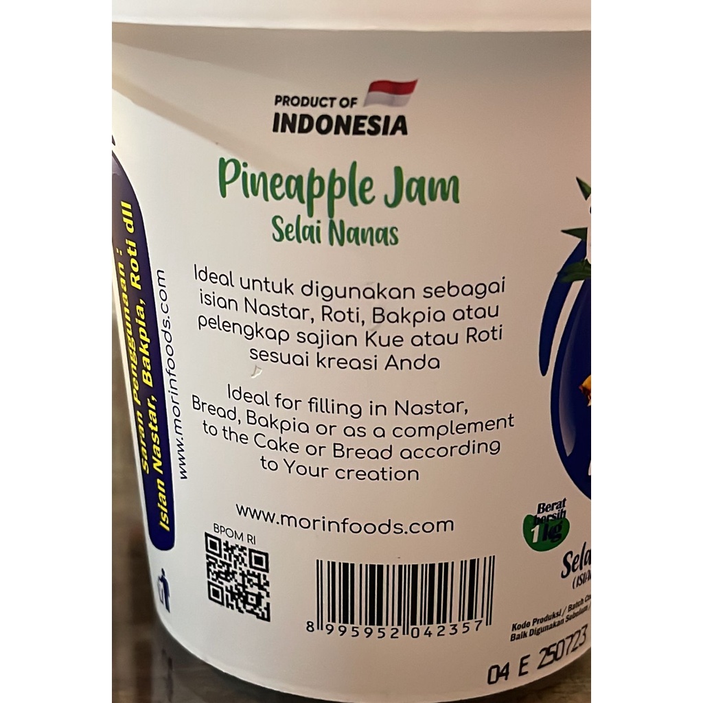 

Mn Selai Nanas Nastar 1Kg - Fruit