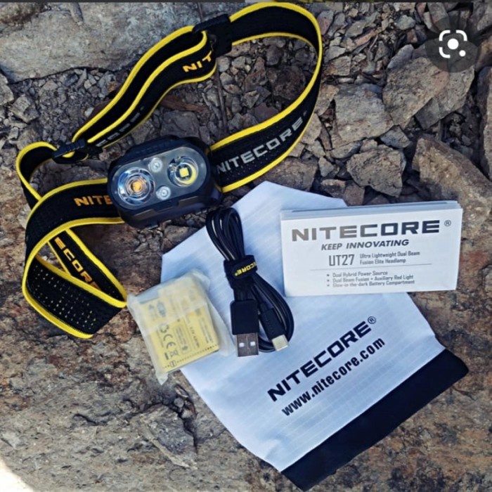 ✨Original Senter Kepala Nitecore Ut27 520 Lumens Limited