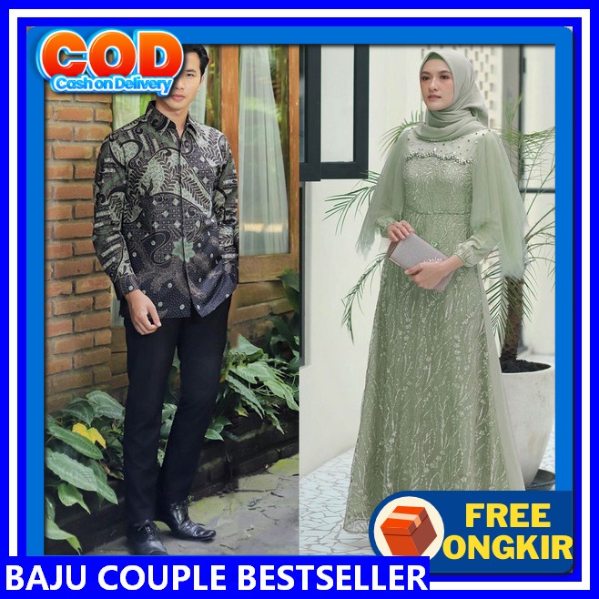 Gamis Couple Ibu Anak Premium Gamiz Kauple Kluarga Murah Impor Gamis Cople Pasangan Suami Istri Bju 