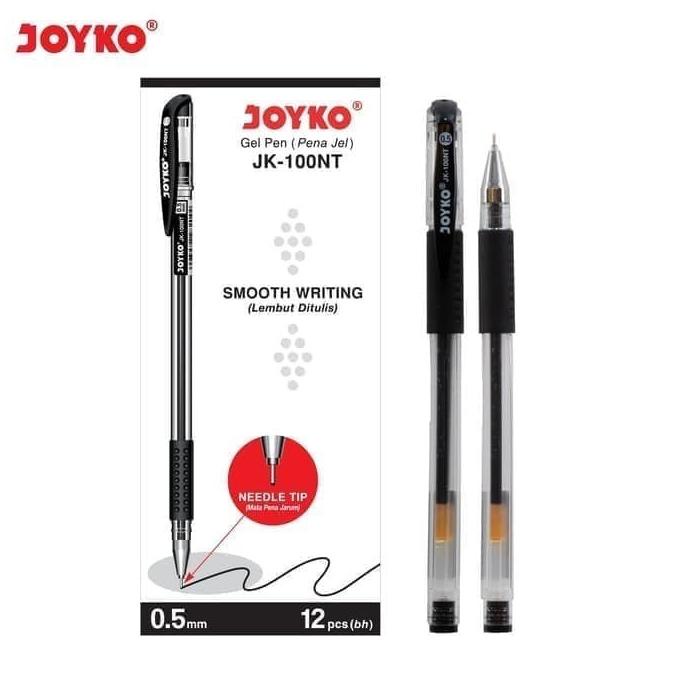

Pulpen Gel Joyko 0.5 mm JK-100NT Needle Point Pen Polpen ATK1032JY