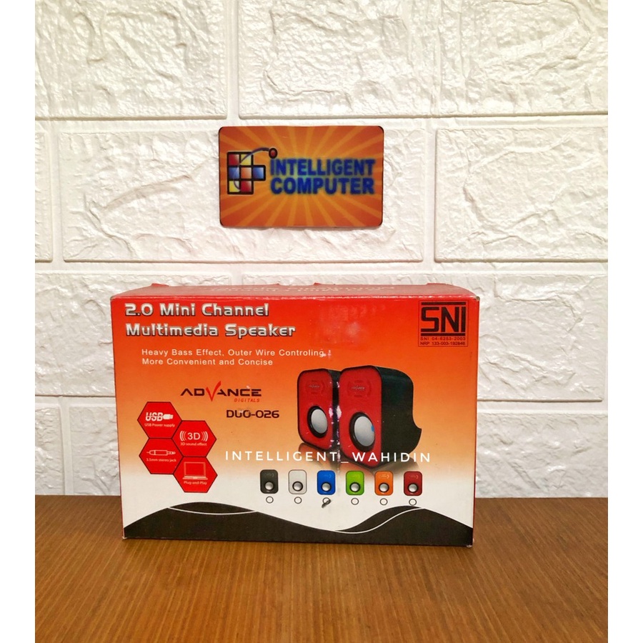 SPEAKER KOMPUTER ADVANCE DUO-026