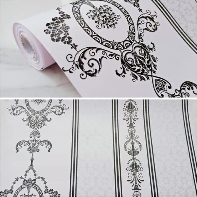 Wallpaper Dinding 3d Motif Elegant / Wallpaper Dinding Kamar Tidur Anak Wallstiker 45 Cm x 8meter Mo