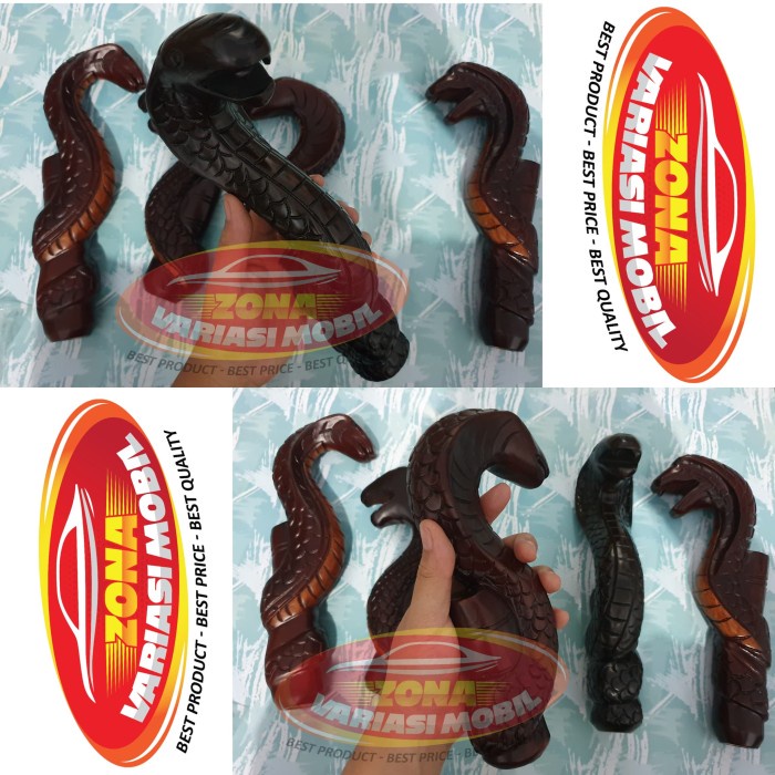 Gear Shift Knob / Knop Perseneling Mobil Universal Manual Ular Melilit Best