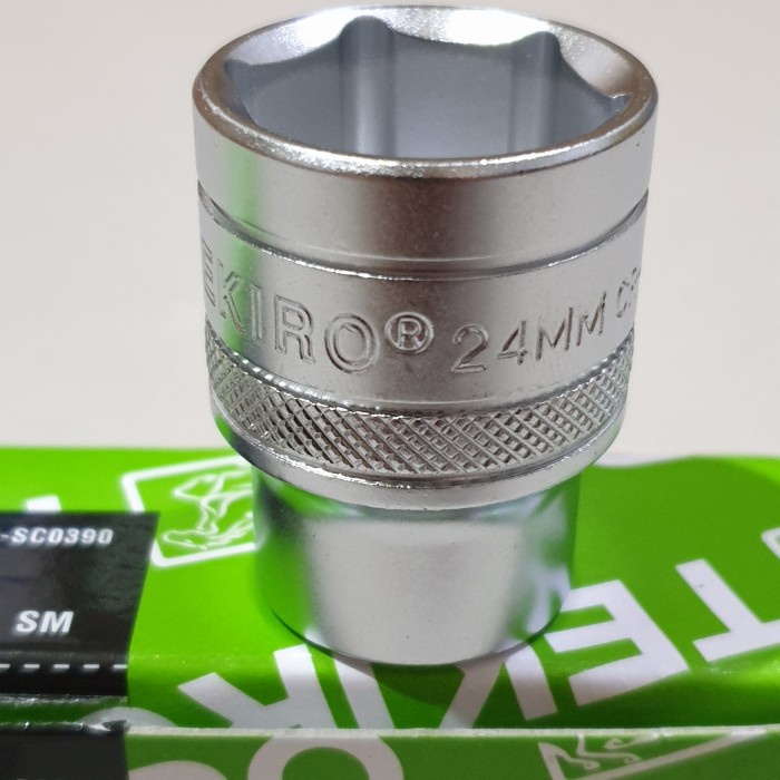 MATA KUNCI SOK SET 24MM HAND SOCKET 1/2 DR 6PT TEKIRO 24MM