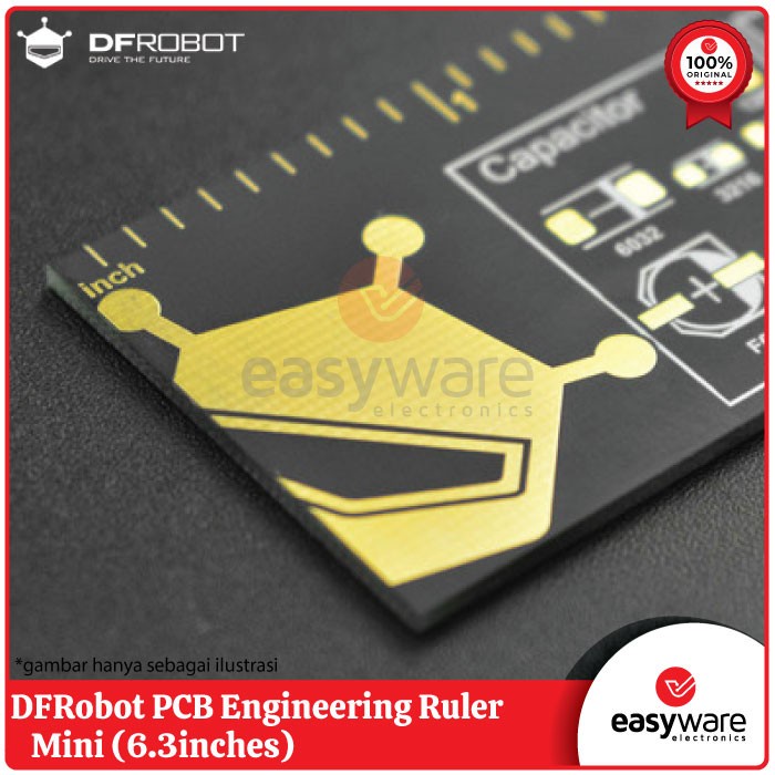 

Promo Dfrobot Pcb Engineering Ruler - Mini (6.3Inches) Penggaris Dfrobot Ori