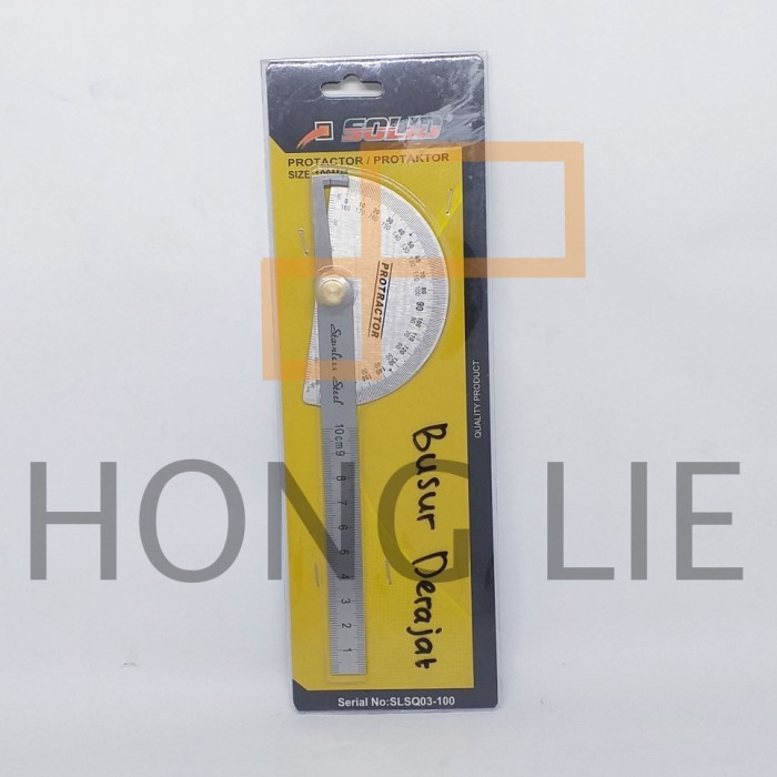 

Promo Solid Busur Derajat / Protactor Penggaris Stainless