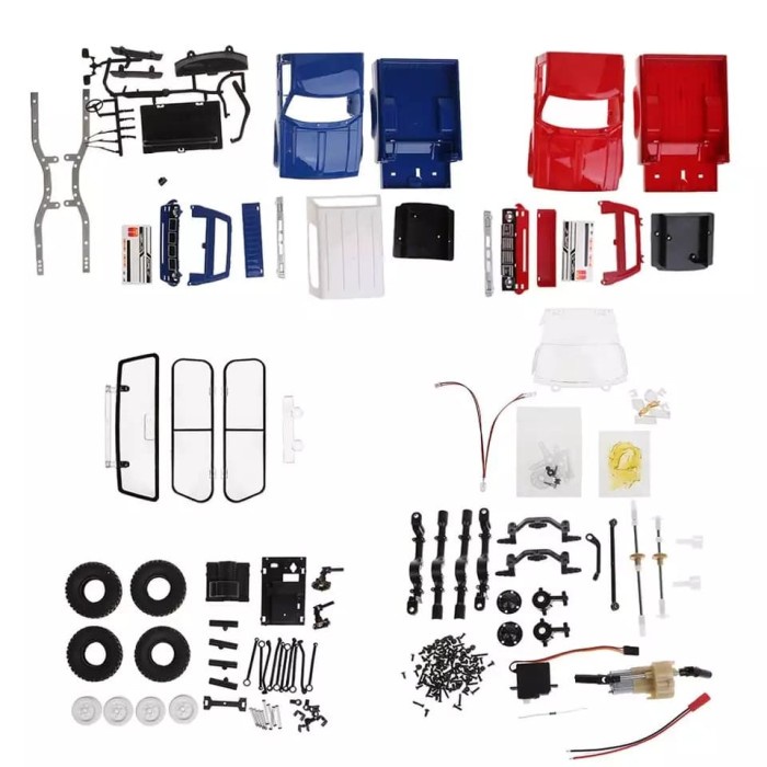RC CARS - WPL C24 1:16 KIT REMOTE CONTROL JEEP 4X4 ROCK CRAWLER ORIGINAL TERBARU