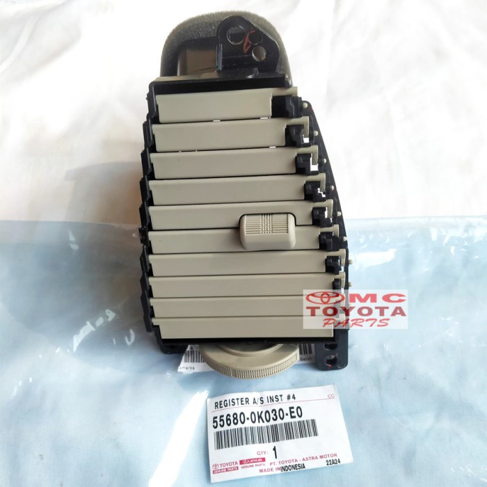 Kisi-Kisi Ac Depan Tengah Kiri Kijang Innova 55680-0K030-E0 Kode Hv349