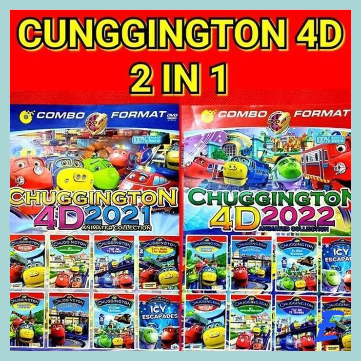 | HNP | KASET DVD FILM ANAK KARTUN KERETA CHUNGGINGTON 2 DISC LENGKAP