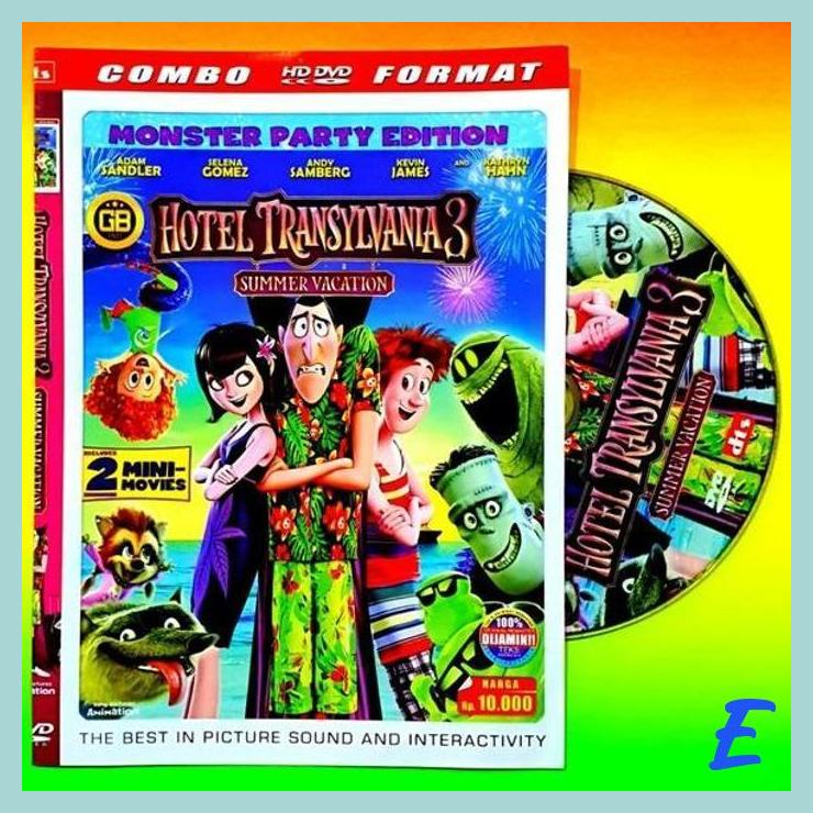 | HNP | KASET DVD FILM ANAK KARTUN ANIMASI HOTEL TRANSYLVANIA TERBARU-KASET DVD FILM BOXOFFICE