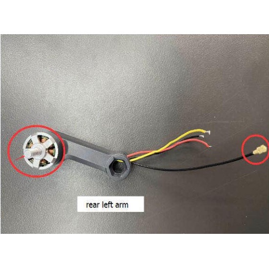 Dinamo Dynamo Motor Arm Drone Mjx Bugs 7 B7