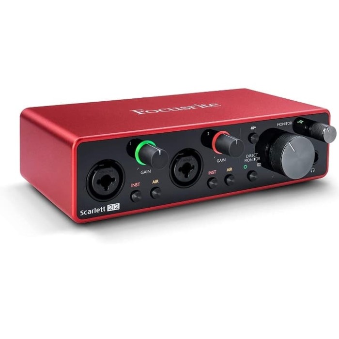 SOUNDCARD Focusrite Scarlett 2i2 Gen 3