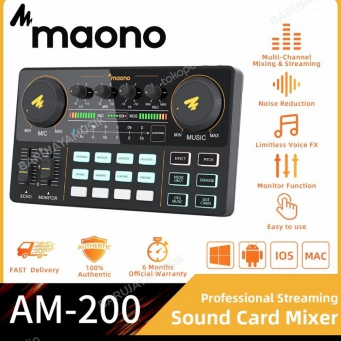 Maono AM-200 Soundcard mixer