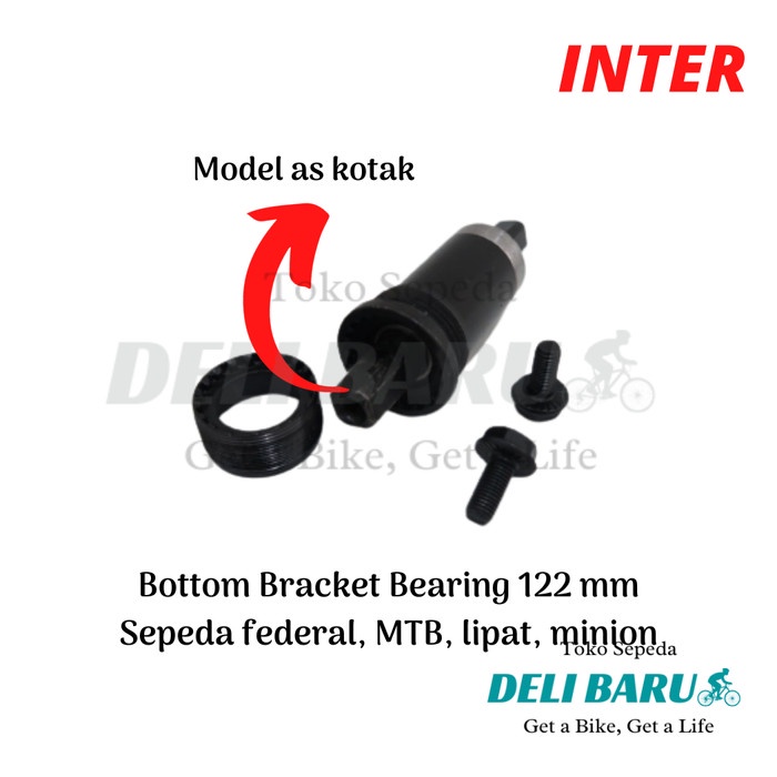 Inter Bb Bearing 122 Bottom Bracket Sepeda Mtb Federal Lipat Minion Best
