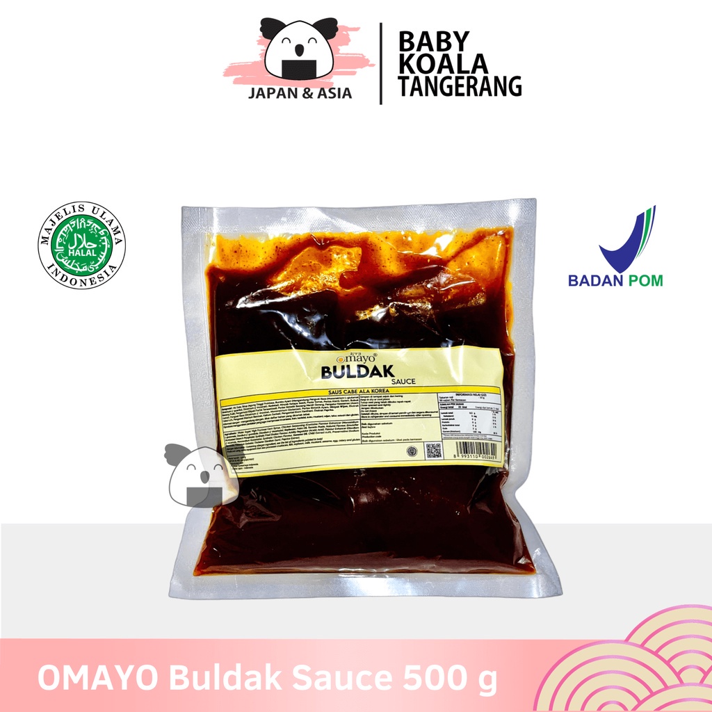 

Omayo Buldak Sauce 500 G Halal Saus Ayam Ala Korea