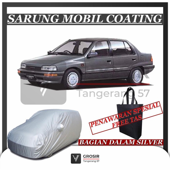 Sarung Mobil Daihatsu Charade Coating Body Cover Daihatsu Charade Best